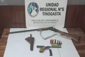Tinogasta: Denunci a su hermano de amenazarlo con un arma de fuego
