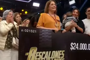 La historia de la participante rcord de Los 8 Escalones: qu va a hacer con el premio