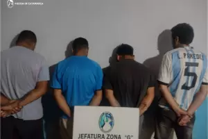 Cuatro hombres terminaron detenidos por robar vacas en Ancasti