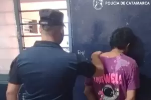 Agredi a su madre y fue aprehendido