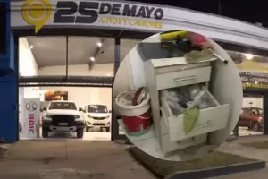 El beb que haba sido abandonado por su madre en una concesionaria de autos falleci