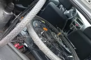 Polic�as recuperaron una bicicleta sustra�da