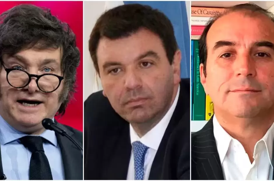 Milei, Lijo y Mansilla