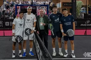Agustn Tapia y Arturo Coello perdieron la final de Bruselas