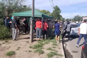 Protesta policial: dos personas se descompensaron y la ambulancia tard en asistirlas