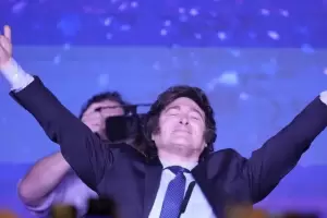 Milei tras la aprobaci�n de la Ley Bases: "Es un primer paso para sacar a Argentina del pantano"