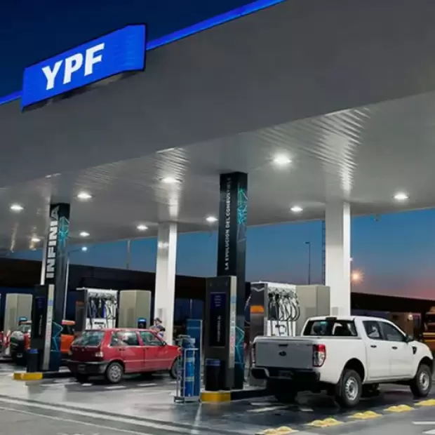 YPF aumenta 1% el precio de sus combustibles desde este s�bado