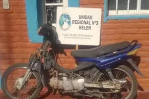Beln: recuperan moto y aprehenden a una persona