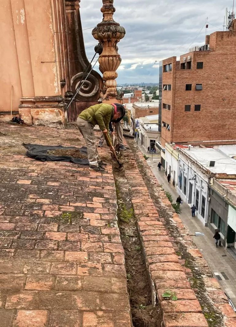 Trabajos de evaluación y reparación del Convento de San Francisco
