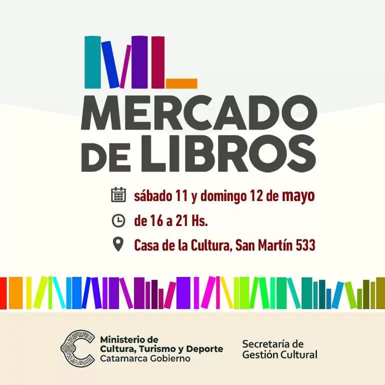 Mercado de Libros: el fin de semana trae una invitacin a leer
