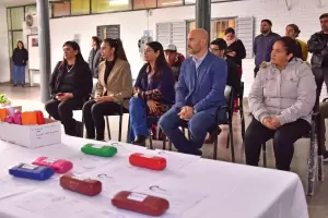 Pacientes de la Linea oftalmolgica recibieron lentes de DiProMeSi