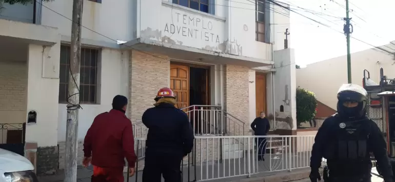 incendio templo evangelico