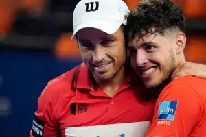 Despus de cuatro aos, Bela y Tapia volvieron a compartir pista