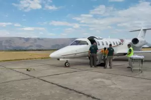 OSEP realiz un traslado areo de un beb de cinco meses