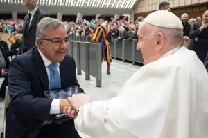 La agenda de Jalil en Italia: Audiencia con el Papa y Cumbre del Cambio climtico