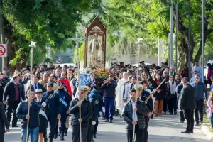 Jubilosa la fiesta en honor del Beato Mamerto Esqui en Piedra Blanca