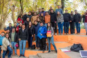 Legisladores debatieron con los jvenes en el Campamento  de la JR en Andalgal