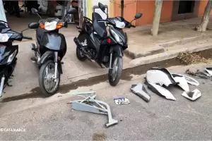 Secuestran motocicletas, moto partes y motores en diferentes procedimientos policiales