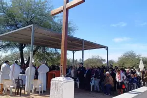 Celebraron al Beato Mamerto Esqui en El Suncho
