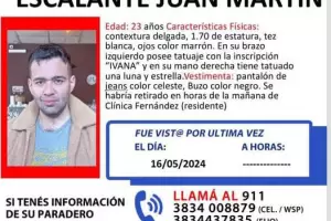 Buscan a Juan Martn Escalante