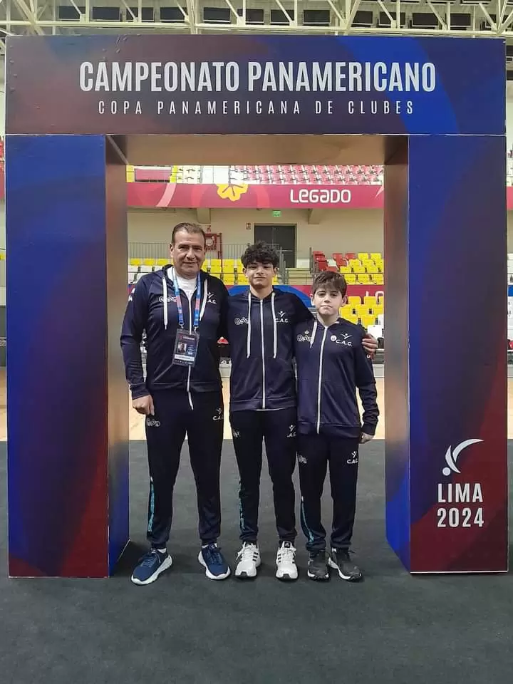 Catamarqueos ganaron medalla de oro en Gimnasia de Trampoln en Per