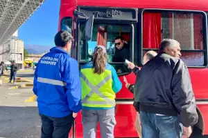 Realizaron control y fiscalizacin del transporte pblico de pasajeros