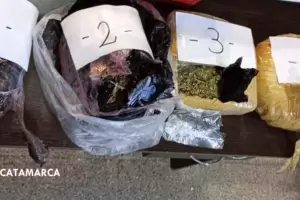Secuestran ms de 4 kilos de marihuana y detienen a una mujer