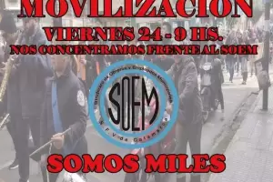 El SOEM presiona y vuelve a movilizarse este viernes
