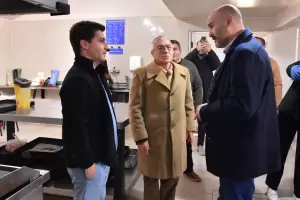 Luego del conflicto, Zampieri visit el Hospital San Juan para planificar mejoras