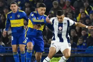 Boca y Talleres empataron 0-0 en la Bombonera