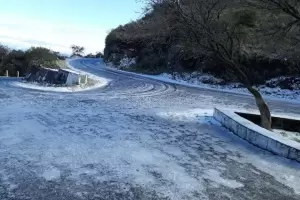Habilitaron el tránsito en la Cuesta del Portezuelo