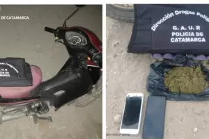 Tras un operativo de control secuestraron droga en Andalgal