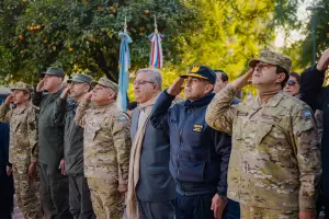 Con la presencia del Jalil se conmemor el 214 aniversario del Ejrcito Argentino