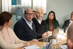 Senadores se reunieron Zampieri y Marchetti para analizar la Ley de creacin de la OSEP