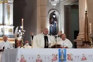 Catamarca: El Obispo inicia su visita pastoral a la parroquia Virgen de Ftima en Fiambal