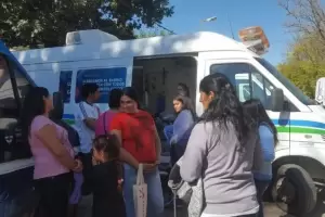 Lleguemos al barrio en el comedor "Dejando Huellitas"