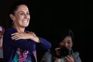 Milei no salud� a la nueva presidenta de M�xico, Claudia Sheinbaum