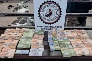 Arrestan a dos personas y secuestran ms de 5 millones en un puesto de control en Valle Viejo