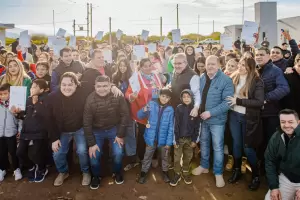 El Gobierno entreg viviendas a 27 familias en Chumbicha