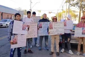Balacera de "Las Mil": amigos de Gonzalo Moreno se manifiestan pidiendo justicia