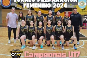 Montmartre campeonas en U17 del bsquet femenino