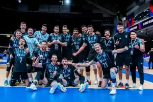 Voleibol: Argentina se impuso a Serbia y qued a un paso de los Juegos Olmpicos