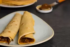 El clsico sabor argentino: panqueques con dulce de leche, un favorito tambin en Catamarca