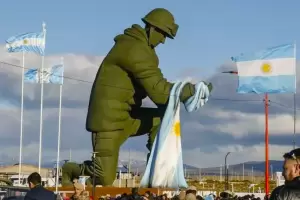 Los Hroes de Malvinas ya tienen su monumento que los homenajea en la Patagonia