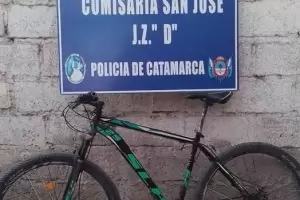 Recuperan bici sustrada en Santa Mara