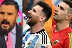 Grave acusacin de periodista mexicano a Messi y Dibu Martnez: "Cuntas veces le ha tocado el dopaje?"
