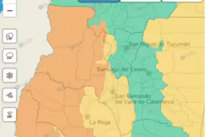 Rigen alertas Naranja y Amarilla por vientos fuertes