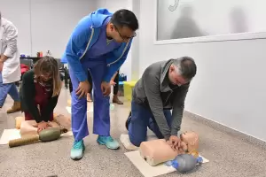 Personal de Valle Chico se capacit en RCP peditrico