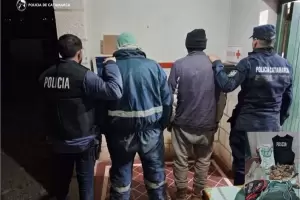 Aprehenden a dos personas y secuestran piedras rodocrositas en Minas Capillitas