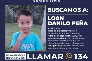Desesperada bsqueda de un nio de 5 aos que desapareci cuando jugaba en un campo de Corrientes